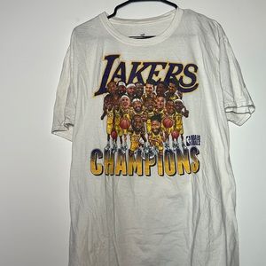 2020 NBA Championship Tshirt Los Angeles Lakers Size XL